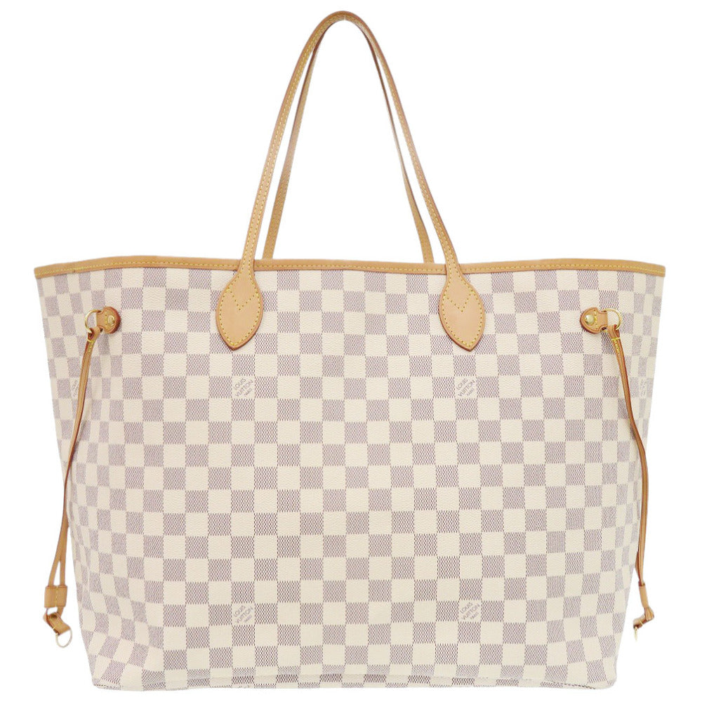 美品 ルイ ヴィトン ネヴァーフルGM ダミエアズール N51108 トートバッグ LV 0501【中古】LOUIS VUITTON