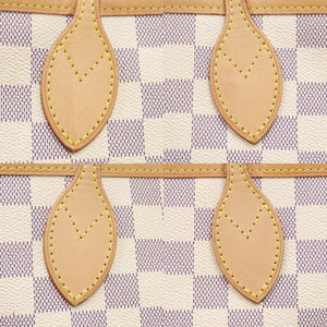 美品 ルイ ヴィトン ネヴァーフルGM ダミエアズール N51108 トートバッグ LV 0501【中古】LOUIS VUITTON