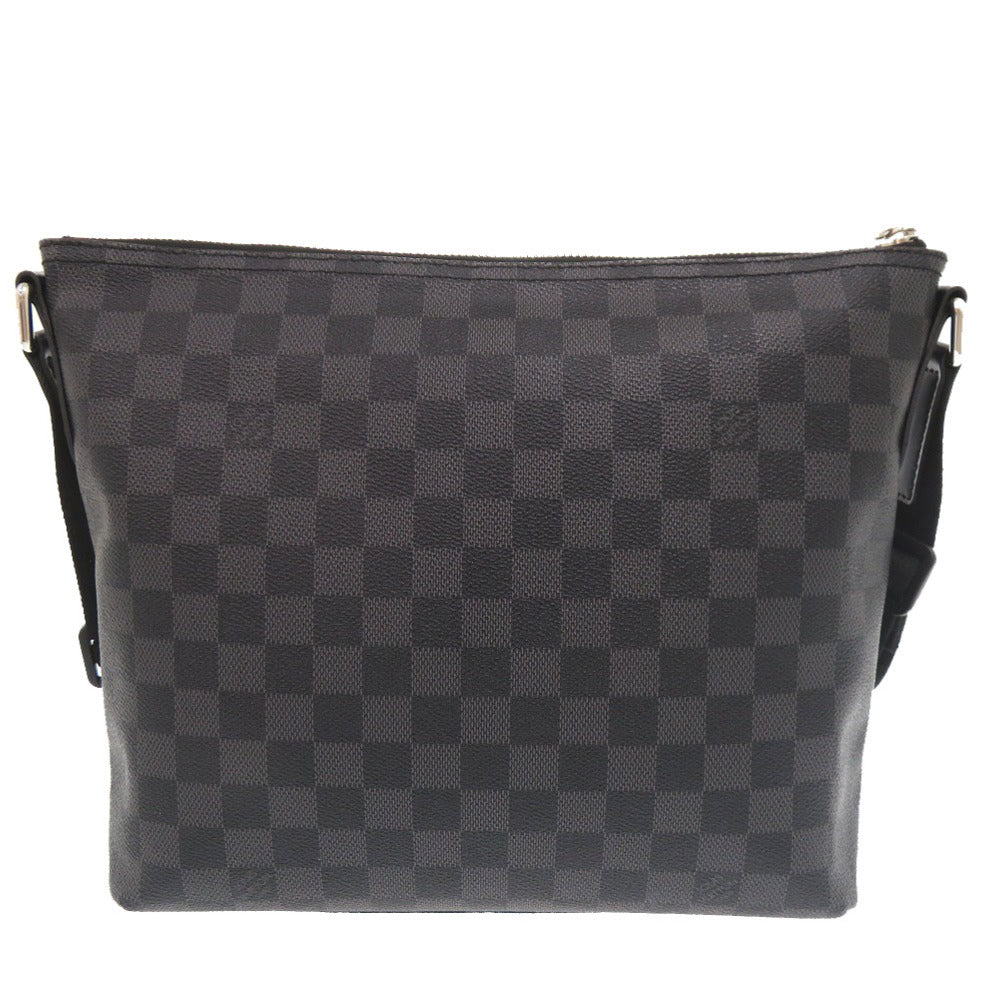 美品 ルイ ヴィトン ダミエグラフィット ミックPM N41211 ブラック ショルダーバッグ LV 0502【中古】LOUIS VUITTON メンズ