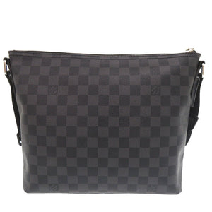 美品 ルイ ヴィトン ダミエグラフィット ミックPM N41211 ブラック ショルダーバッグ LV 0502【中古】LOUIS VUITTON メンズ