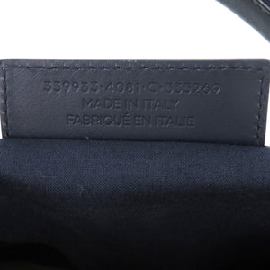 美品 バレンシアガ ネイビーカバスS 339933 4081 C 535269 キャンバス レザー ナチュラル 紺 ハンドバッグ 0516【中古】BALENCIAGA
