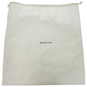 美品 バレンシアガ ネイビーカバスS 339933 4081 C 535269 キャンバス レザー ナチュラル 紺 ハンドバッグ 0516【中古】BALENCIAGA