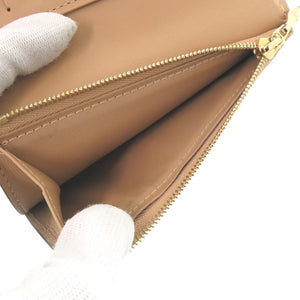 新品同様 ルイ ヴィトン カプシーヌ コンパクト ヴェルティカル M81561 トリヨンレザー ブラック 二つ折り財布 黒 LV 0522【中古】LOUIS VUITTON