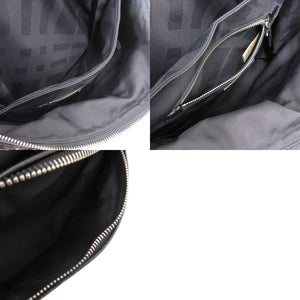 美品 バーバリー 4064913 ナイロン アクリル ポリアミド ブラック 黒 リュック デイパック 0537【中古】BURBERRY