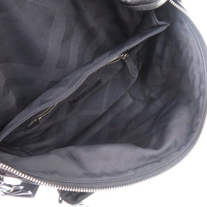 美品 バーバリー 4064913 ナイロン アクリル ポリアミド ブラック 黒 リュック デイパック 0537【中古】BURBERRY