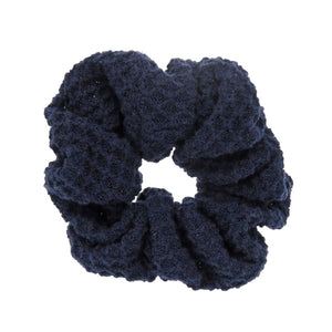 新品同様 シャネル ヘアバンド シュシュ ポーチ 3点セット トラベルセット コットン ネイビー 0541【中古】CHANEL