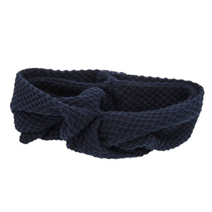 新品同様 シャネル ヘアバンド シュシュ ポーチ 3点セット トラベルセット コットン ネイビー 0541【中古】CHANEL