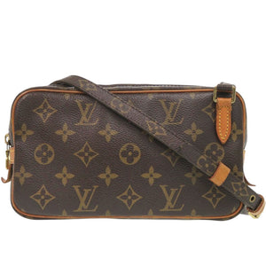 ルイ ヴィトン マルリーバンドリエール モノグラム M51828 ショルダーバッグ LV 0544【中古】LOUIS VUITTON