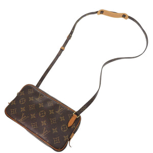 ルイ ヴィトン マルリーバンドリエール モノグラム M51828 ショルダーバッグ LV 0544【中古】LOUIS VUITTON