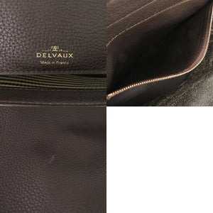美品 デルボー DtoD MM キャンバス レザー ブラウン 2way トートバッグ 0549【中古】DELVAUX