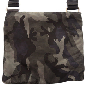 美品 プラダ 迷彩 カモフラージュ VA0886 テスート カーキ ショルダーバッグ 0563 【中古】 PRADA メンズ
