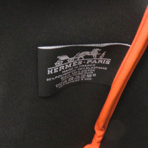 未使用 エルメス ネオバン MM ナイロン/ポリアミド オレンジ ポーチ 0575【中古】HERMES