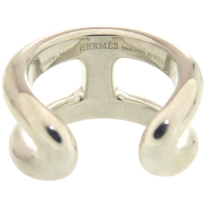 新品同様 エルメス オスモズ PM 25X016861 シルバー925 約12号 シルバー リング 指輪 0579【中古】HERMES