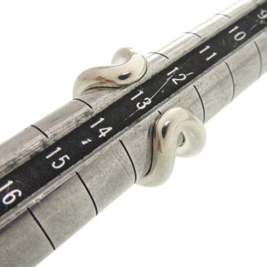 新品同様 エルメス オスモズ PM 25X016911 シルバー925 約13号 シルバー リング 指輪 0580【中古】HERMES