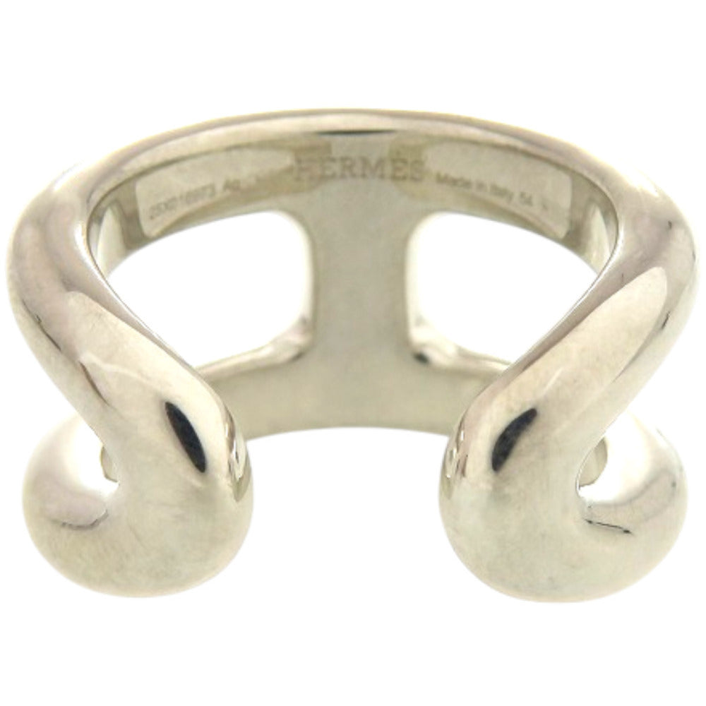 新品同様 エルメス オスモズ PM 25X016973 シルバー925 約12.5号 シルバー リング 指輪 0581【中古】HERMES