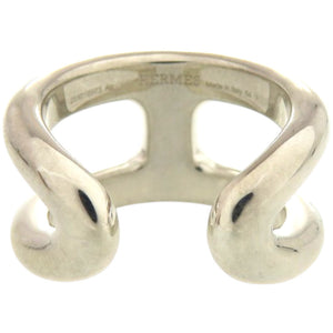 新品同様 エルメス オスモズ PM 25X016973 シルバー925 約12.5号 シルバー リング 指輪 0581【中古】HERMES