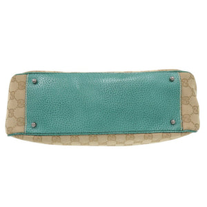 美品 グッチ GGキャンバス ハンドバッグ 113011トートバッグ レザー ベージュ 0600【中古】GUCCI