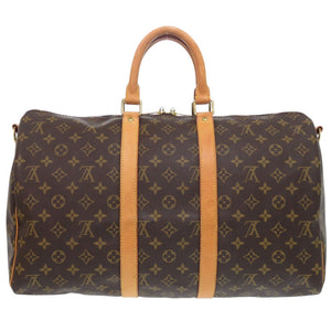 ルイ ヴィトン キーポルバンドリエール45 モノグラム M41418 ボストンバッグ LV 0601【中古】LOUIS VUITTON
