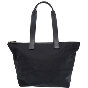 新品同様 エンポリオ アルマーニ ナイロン ブラック トートバッグ 黒 0609【中古】Emporio Armani