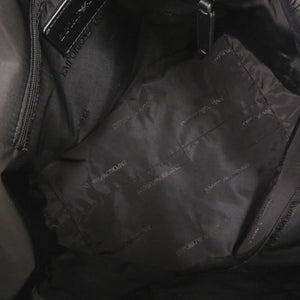 新品同様 エンポリオ アルマーニ ナイロン ブラック トートバッグ 黒 0609【中古】Emporio Armani