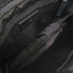 新品同様 エンポリオ アルマーニ イーグルマーク ナイロン ブラック ショルダーバッグ 黒 0610【中古】Emporio Armani