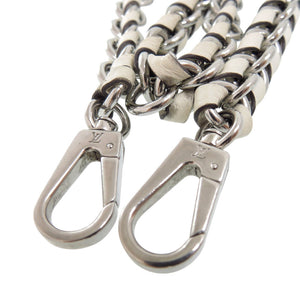 美品 ルイ ヴィトン ベラ モノグラムマヒナ M57201 ショルダーストラップ レザー メタル アイボリー LV 0613【中古】LOUIS VUITTON