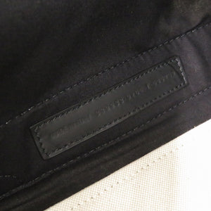 美品 バレンシアガ ネイビーカバスS キャンバス レザー ナチュラル ブラック ハンドバッグ 0615【中古】BALENCIAGA