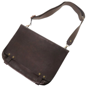 マルベリー ビジネスバッグ A4 書類 レザー ブラウン ゴールド金具 茶 ブリーフケース 0618【中古】MULBERRY