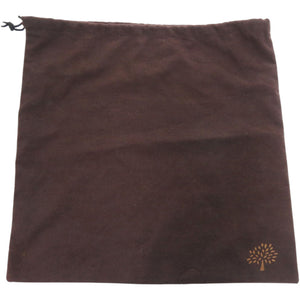マルベリー ビジネスバッグ A4 書類 レザー ブラウン ゴールド金具 茶 ブリーフケース 0618【中古】MULBERRY