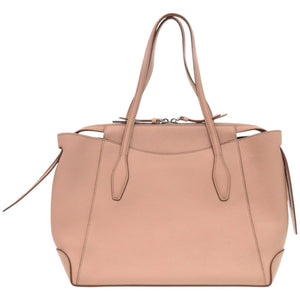 美品 トッズ XBWA0SA0200 レザー ピンク トートバッグ 0620【中古】TOD’S