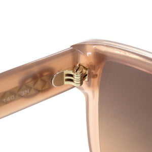 美品 シャネル ココマーク 5386-A プラスチック ベージュ系 サングラス 0628【中古】CHANEL