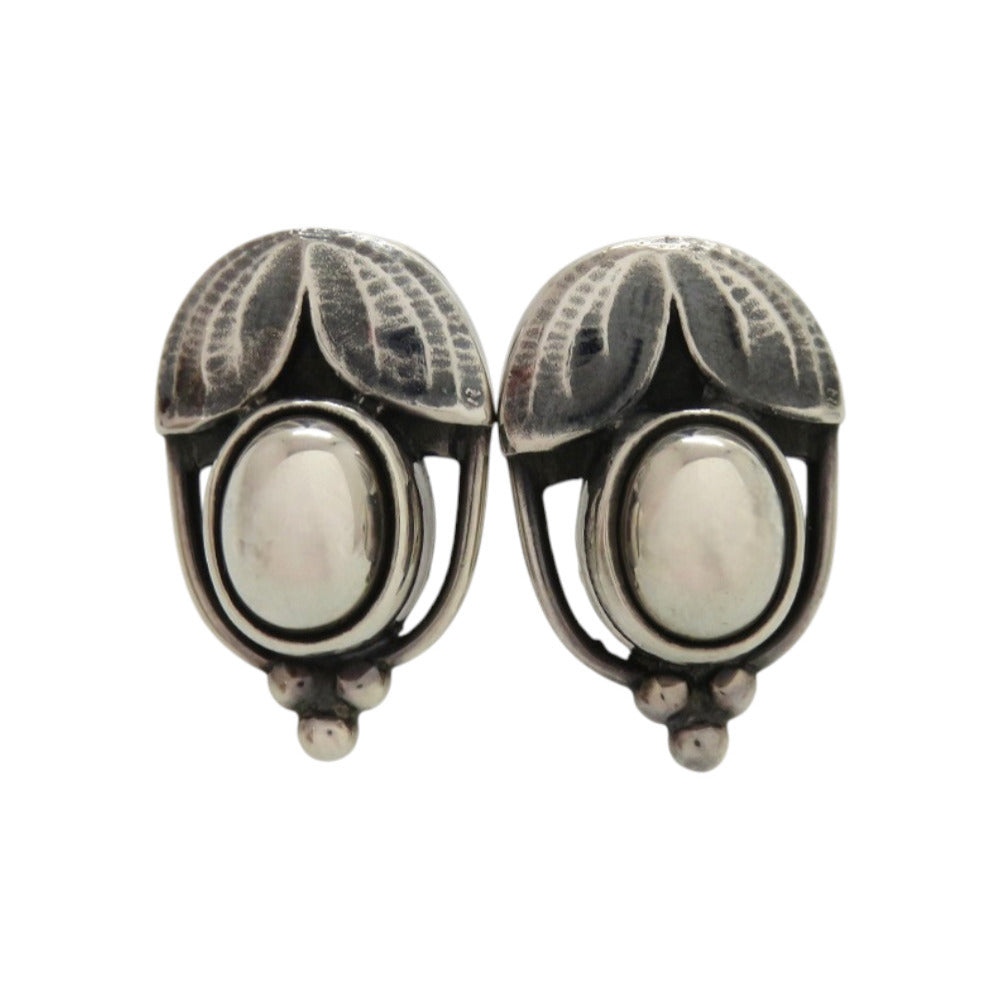 美品 ジョージジェンセン イヤークリップ ヘリテージ2003 シルバー925 シルバー 銀 イヤリング 0632【中古】Georg Jensen