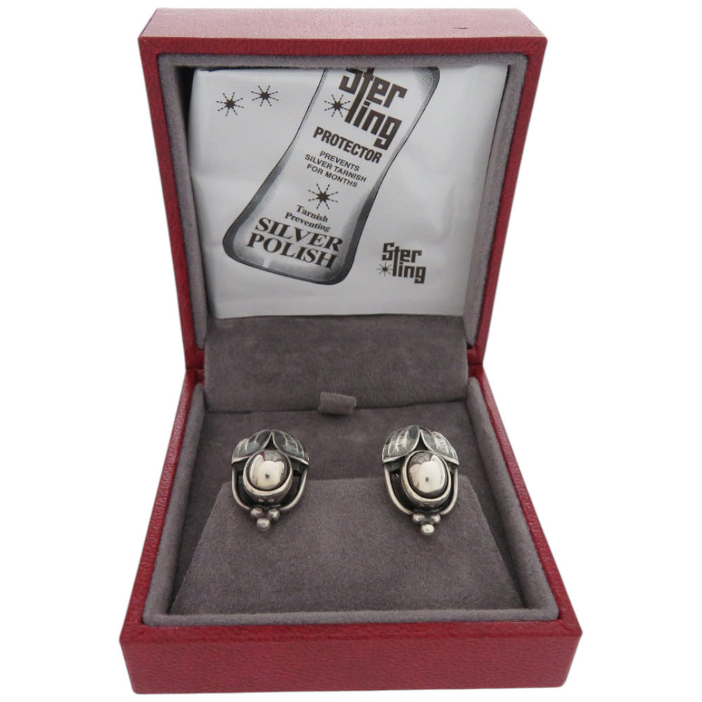 美品 ジョージジェンセン イヤークリップ ヘリテージ2003 シルバー925 シルバー 銀 イヤリング 0632【中古】Georg Jensen