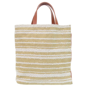 美品 マルニ 2WAY MUSEO SHMP0018U6 ファブリック/レザー ブラウン/ベージュ トートバッグ 0638【中古】MARNI