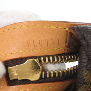 ルイ ヴィトン モノグラム ストレーザPM M51186 モノグラムキャンバス レザー ブラウン LV トートバッグ 0661【中古】LOUIS VUITTON