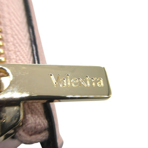 新品同様 ヴァレクストラ Lジップパース L字ファスナー 長財布 カーフ/ソフトカーフスキン ペオニア ピンク 0672【中古】Valextra