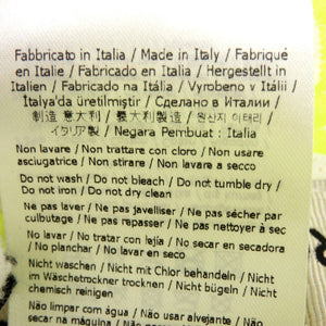 新品同様 フェンディ マークジェイコブス コラボ バケットハット コットン ポリエステル ネオンイエロー 帽子 0673【中古】FENDI