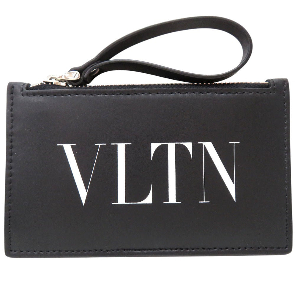 新品同様 ヴァレンティノ ガラヴァーニ カードケース ウォレット 0540LVN コインケース レザー ブラック 0678【中古】Valentino Garavani