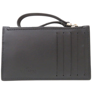 新品同様 ヴァレンティノ ガラヴァーニ カードケース ウォレット 0540LVN コインケース レザー ブラック 0678【中古】Valentino Garavani