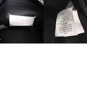 美品 メゾン マルジェラ チェーン 2WAY ショルダーバッグ クラッチバッグ S29WF0041 レザー ネイビー 0681【中古】Maison Margiela