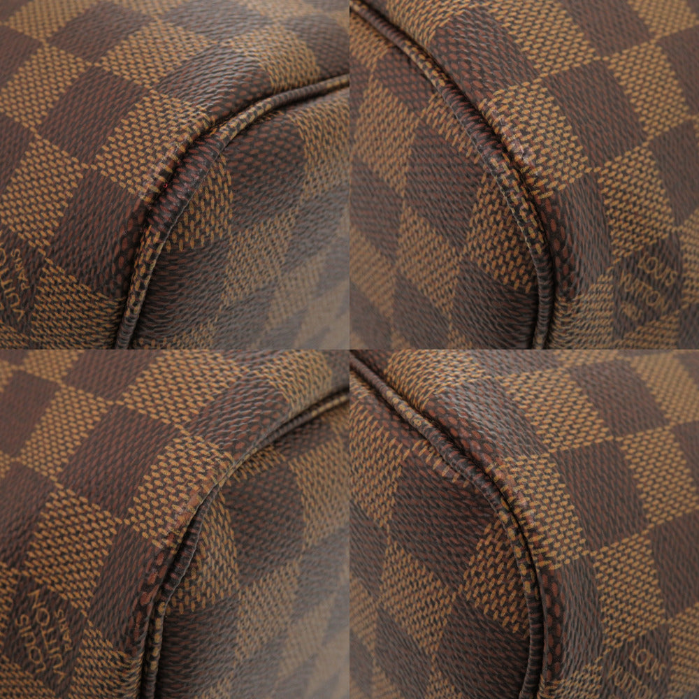 新品同様 ルイ ヴィトン ネヴァーフルPM ポーチ付き ダミエ N41359 ブラウン トートバッグ LV 0701【中古】LOUIS VUITTON