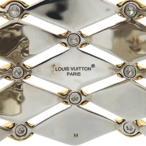 新品同様 ルイ ヴィトン ブレスレット マルタージュ スタッズ R94057 メタル ゴールド 金バングル LV 0705【中古】LOUIS VUITTON