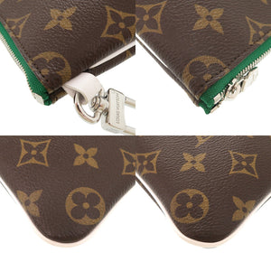 新品同様 ルイ ヴィトン ゴルフ アクセサリーポーチ モノグラム GI1298 ブラウン ポーチ LV 0712【中古】LOUIS VUITTON