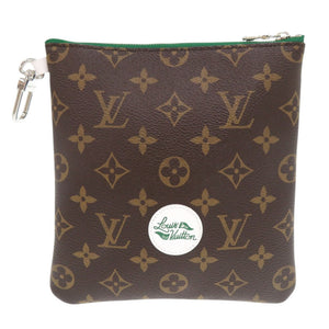 新品同様 ルイ ヴィトン ゴルフ アクセサリーポーチ モノグラム GI1298 ブラウン ポーチ LV 0712【中古】LOUIS VUITTON