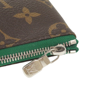 新品同様 ルイ ヴィトン ゴルフ アクセサリーポーチ モノグラム GI1298 ブラウン ポーチ LV 0712【中古】LOUIS VUITTON