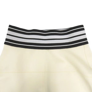 美品 ルイ ヴィトン LVストライプ ペンシルスカート RW222J G72 FNSK10 ナイロン ポリウレタン アイボリー LV 0731【中古】LOUIS VUITTON