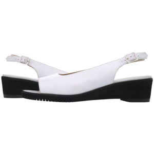 美品 サルヴァトーレ フェラガモ DP44994 レザー ホワイト 白 パンプス 0734【中古】Salvatore Ferragamo
