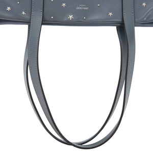 ジミーチュウ ソフィアS スムースカーフレザー ブルー ハンドバッグ 0736【中古】JIMMY CHOO