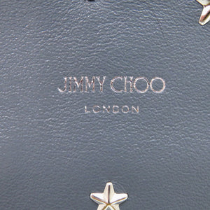 ジミーチュウ ソフィアS スムースカーフレザー ブルー ハンドバッグ 0736【中古】JIMMY CHOO