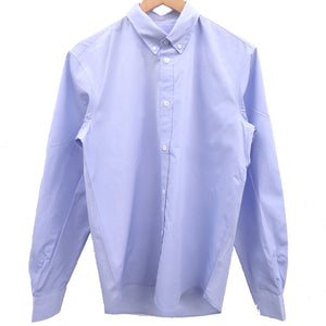 美品 メゾンキツネ HM00435WC0025 コットン ライトブルー 長袖シャツ メンズ 0752【中古】MAISON KITSUNE